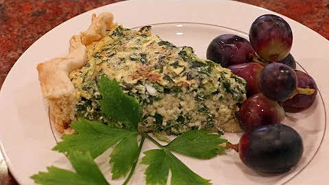 Tuxedo Park STL B&B Spinach Quiche