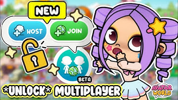 ONTGRENDEL **MULTIPLAYER-MODUS** + LEER HOE JE MET ANDERE SPELERS KUNT SPELEN IN AVATAR WORLD 🔓🤯