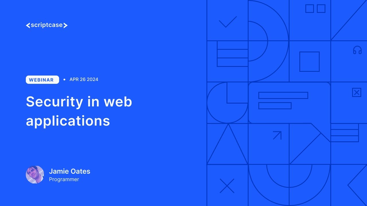 WEBINAR - Security in web applications {Security & Log} - YouTube