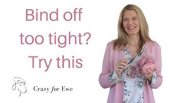 Knitting a stretchy bind off - Suspended bind off