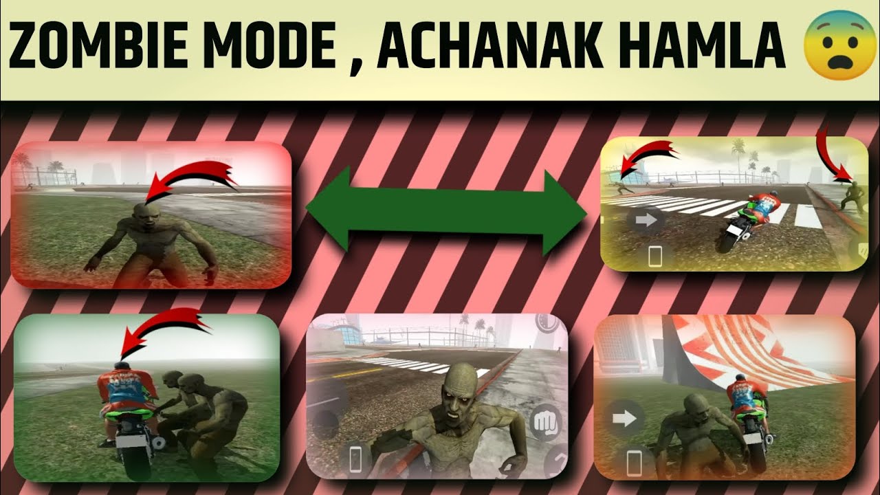 ZOMBIE MODE || FRANKLIN PAR ACHANAK HAMLA 😨