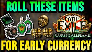 Roll THESE Items for Early CURRENCY: Easy, Fast & Profitable (POE 3.29)