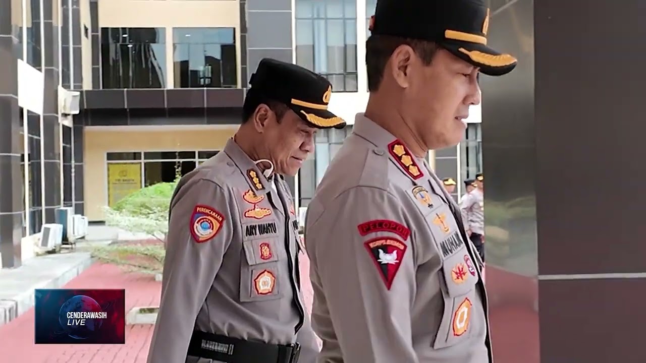 CENDERAWASIH TV - WAKAPOLDA PAPUA AJAK SELURUH PERSONEL TINGKATKAN DISIPLIN