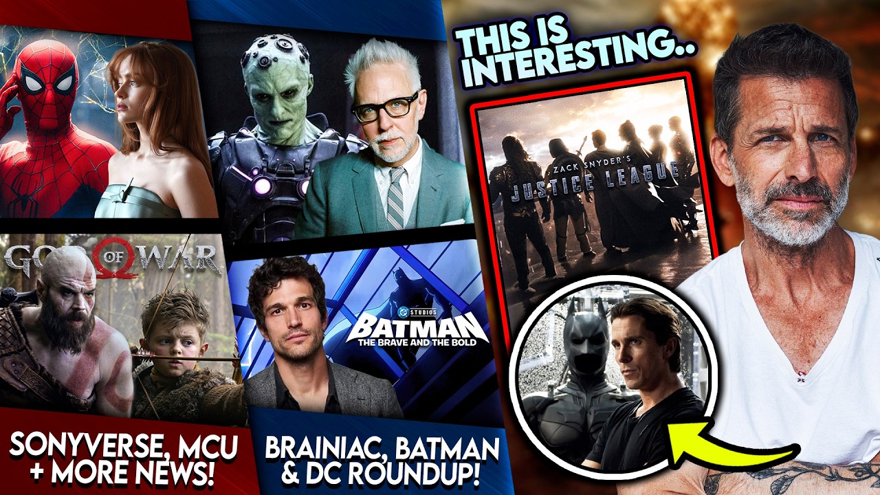 Zack Snyder on Snyderverse RETURN + DCU News, Batman Casting, Sadie Sink Jean Grey & MORE!!