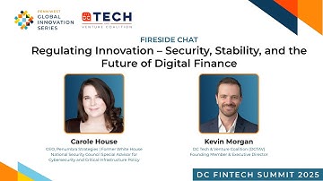Fireside Chat: Regulating Innovation – Security, Stability, and theFuture of Digital Finance
