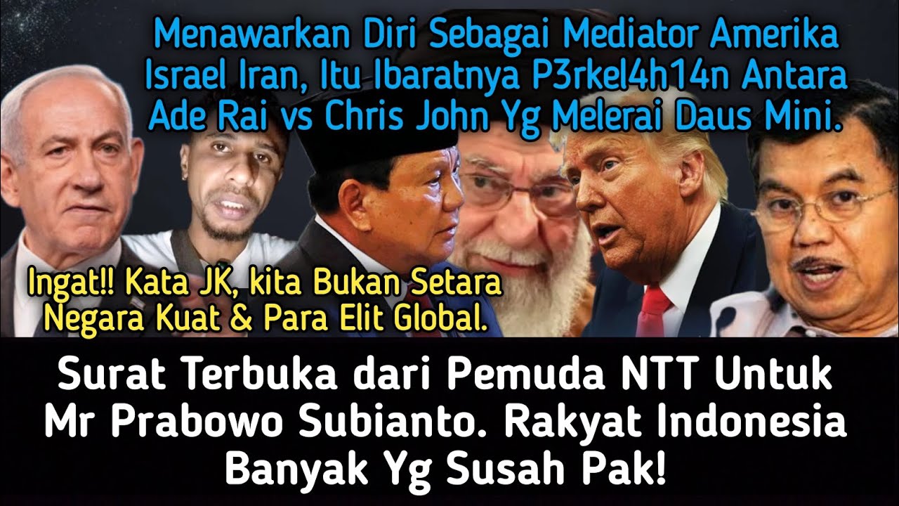 Surat Terbuka dari NTT Untuk Mr Prabowo, Rakyat Indonesia Banyak Yg Susah Pak!