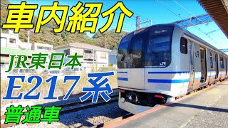 【劇的!車内紹介】JR東日本E217系普通車【MH148】