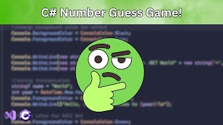 🔢 C# Number Guessing Game | Console App with ASCII Art, Hints & High Score