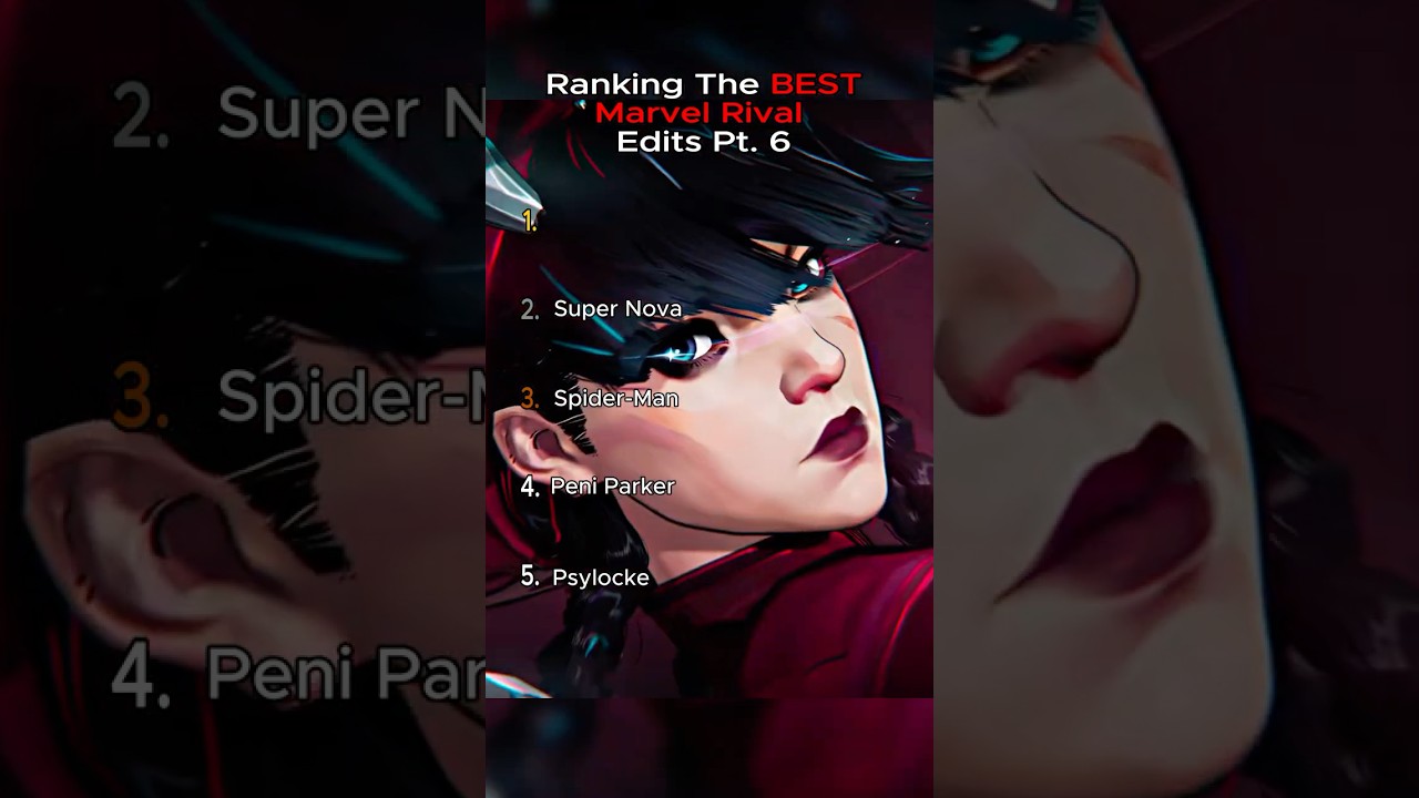 Ranking The BEST Marvel Rival Edits Pt. 6
