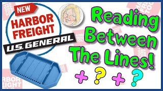 First Look! Harbor Freight Silicone Tray by US General   SECRETS