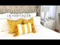 IDEAS PARA DECORAR TU CUARTO/DECORANDO MI HABITACION/bedroom decoration ideas.