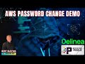 AWS Password Change Demo with Bert Blevins