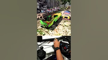 Dangerous MAP Mod with overloaded BUS in Euro Truck Simulator 2| ETS2 Multiplayer | Mallu Garage 2.0