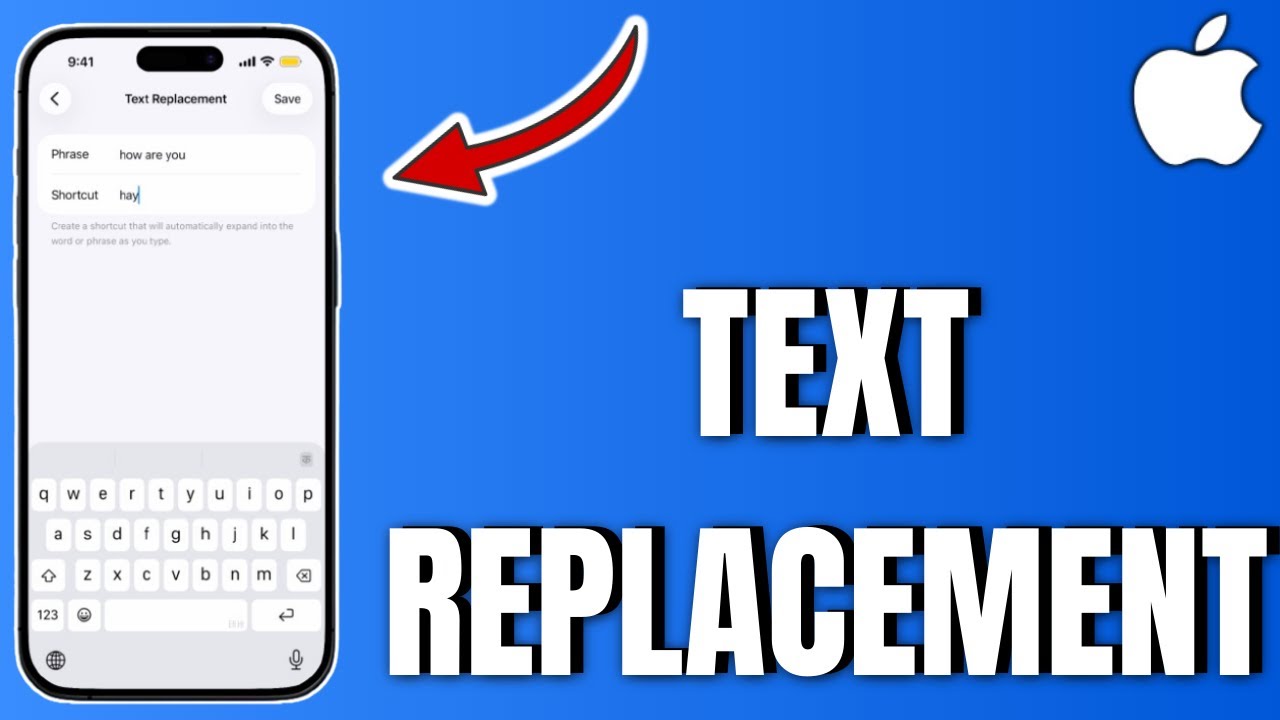 How To Use Text Replacement On Iphone (2025) - YouTube