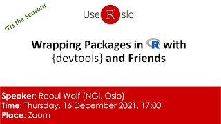 Wrapping Packages in R with devtools and Friends Wealth