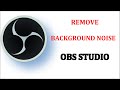 Remove background noise obs studio