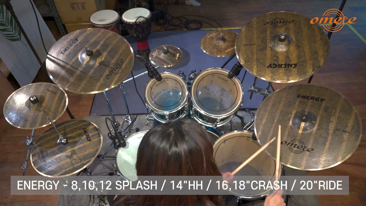 独占販売品】omete cymbals Energy Splash 8インチ
