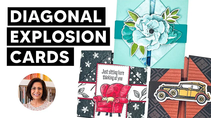 DIY Diagonal Explosion Card with NEW Stampin' Up! ...