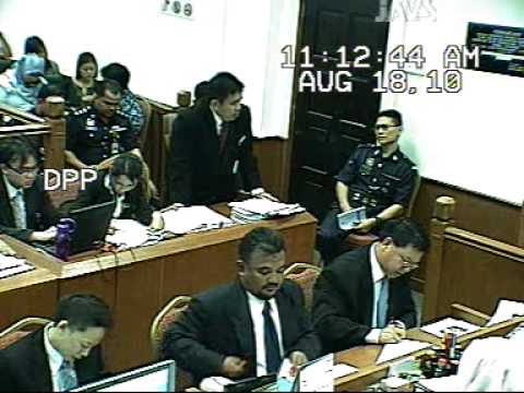 Malaysia's funniest and tragic court video (Part 1...