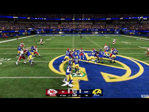 Madden NFL 27 - Kansas City Chiefs vs Los Angeles Rams - Gameplay (PS5 UHD) [4K60FPS]