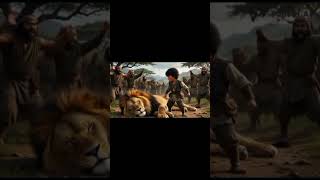 LION SAVED THE BOY | Hindi Story For Kids