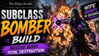 ESO Subclass Bomber Build Hits WAY Too Hard #eso #solo #pvp 