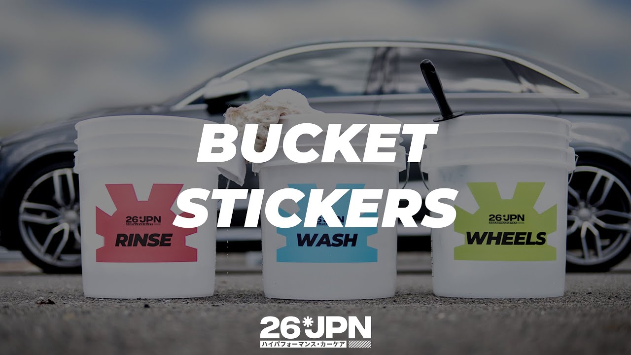 26JPN Bucket Stickers YouTube