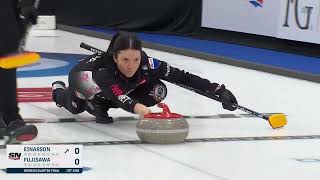 Kerri Einarson navigates the port to hit and score two | Co-op Canadian Open Top Plays