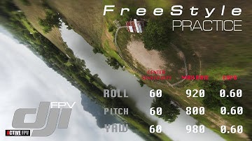 DJI FPV FREESTYLE PRACTICE & RATES [FOOTAGE 4K] #djifpv #fpv #rate #freestyle #longrange #grading