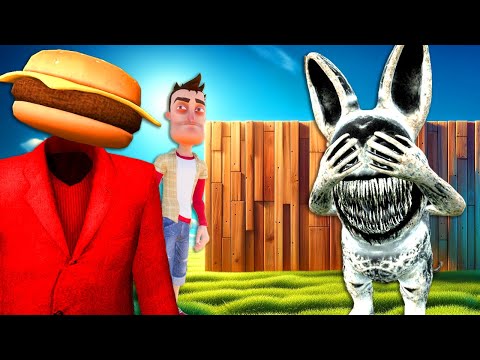 ZOONAMALY MONSTERS Attacked Our FORT in Gmod! (Garry's Mod Roleplay)