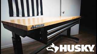 How To Easily Assemble Husky Adjustable Height Workbench Table by BRETT CRAIGMILE 41,502 views 3 years ago 6 minutes, 57 seconds