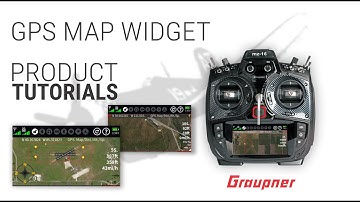 GPS Map Widget for Graupner mz-16 and mz-32 RC radio system