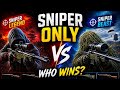 Only Sniper challenge TDM: Who wins? 🔥
