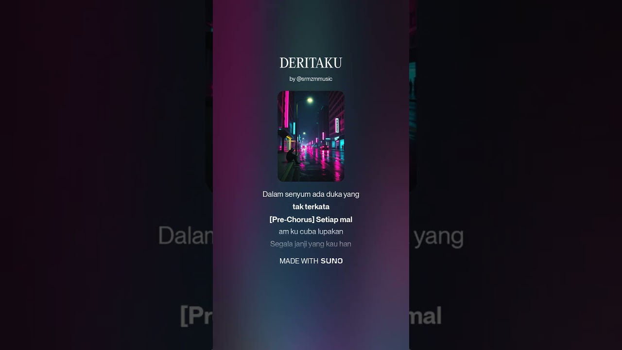 DERITAKU - SRMZM Music (Lyrics Video)