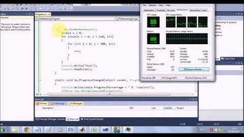 C#.Net Basics: Learn BackgroundWorker in a simple way
