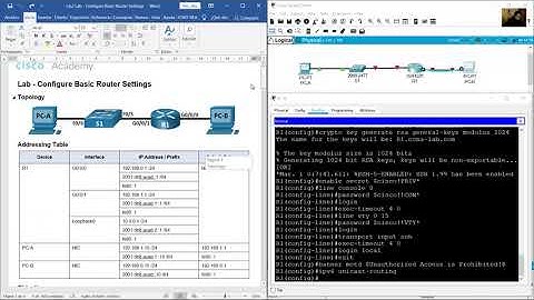 1.6.2 Lab - Configure Basic Router Settings