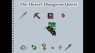 Tutorial The Desert Dungeon Quest  (desert quest) tibia