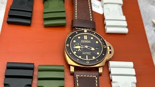 Обзор Panerai Submersible PAM968 Бронза 47 мм