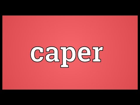 caper-meaning