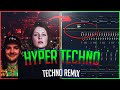 I made a hypertechno remix from scratch fl studio tutorial