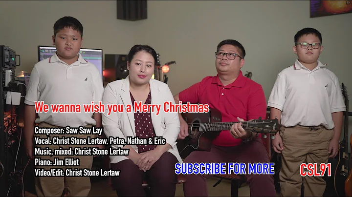 Karen Christmas song We wanna wish you a Merry Chr...