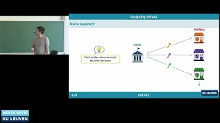 COSIC Seminar "Multi-Verifier Keyed-Verification Anonymous Credentials" (Omid Mirzamohammadi, COSIC)