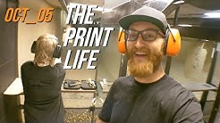 Bustin off at the Phoenix Shooting Range, Scottsdale Gun Club // The Print Life 