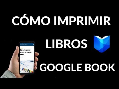 ¿Cómo Imprimir Libros de Google Book?