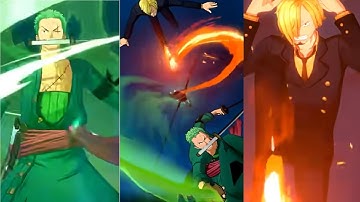 One Piece Dream Pointer - Zoro Sanji combine Secret Skill