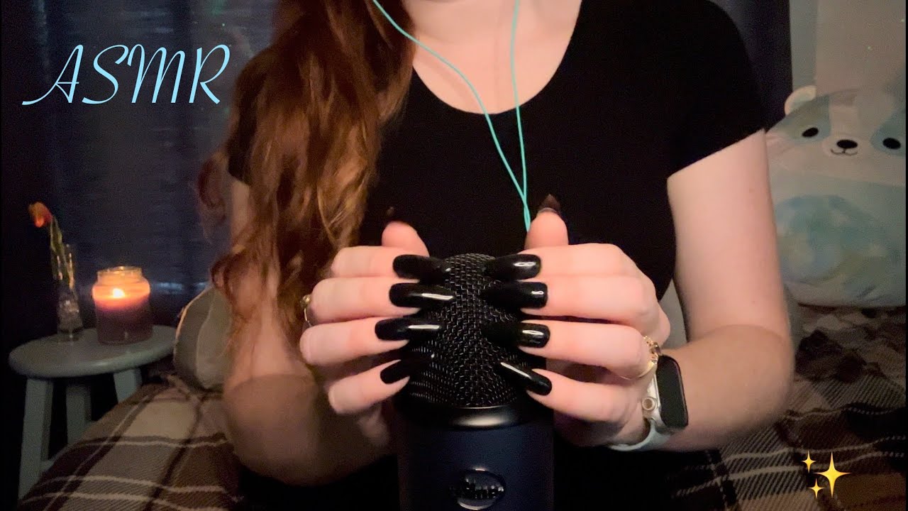ASMR - Mic Scratching and Tapping for INTENSE Tingles and Sleep (No ...