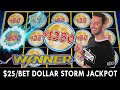 $25/BET Dollar Storm JACKPOT ⚡ Hard Rock Casino in Tulsa OK