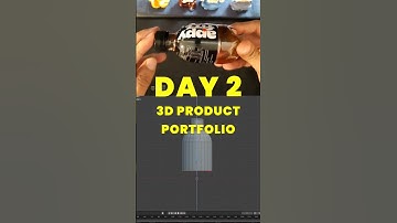 Day 2 of 3D Product Portfolio using  #blender3d #shorts 222