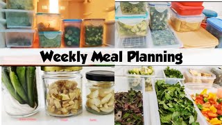Indian Meal Planning and Prep | Weekly Meal Planning Tips | Vegetables weekly  shopping haul|