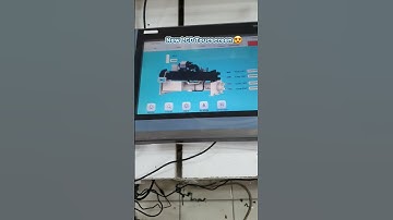 Pergantian LCD TouchScreen Unit HMI Siemens Simatic HMI TP1500 Comfort 😍 #hmi #palapashort #like